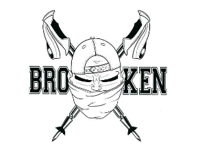 broken logo